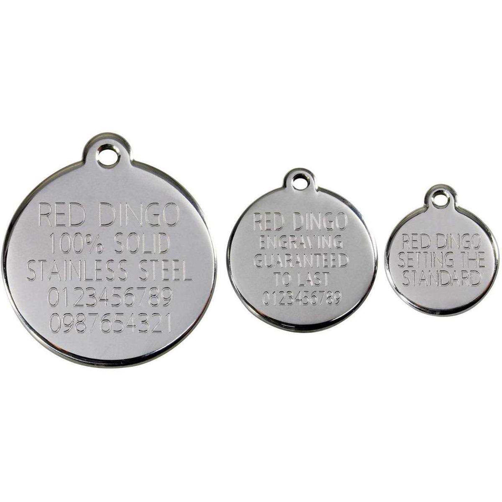 Enamel Pet ID Tag Skull & Cross Bone W88497