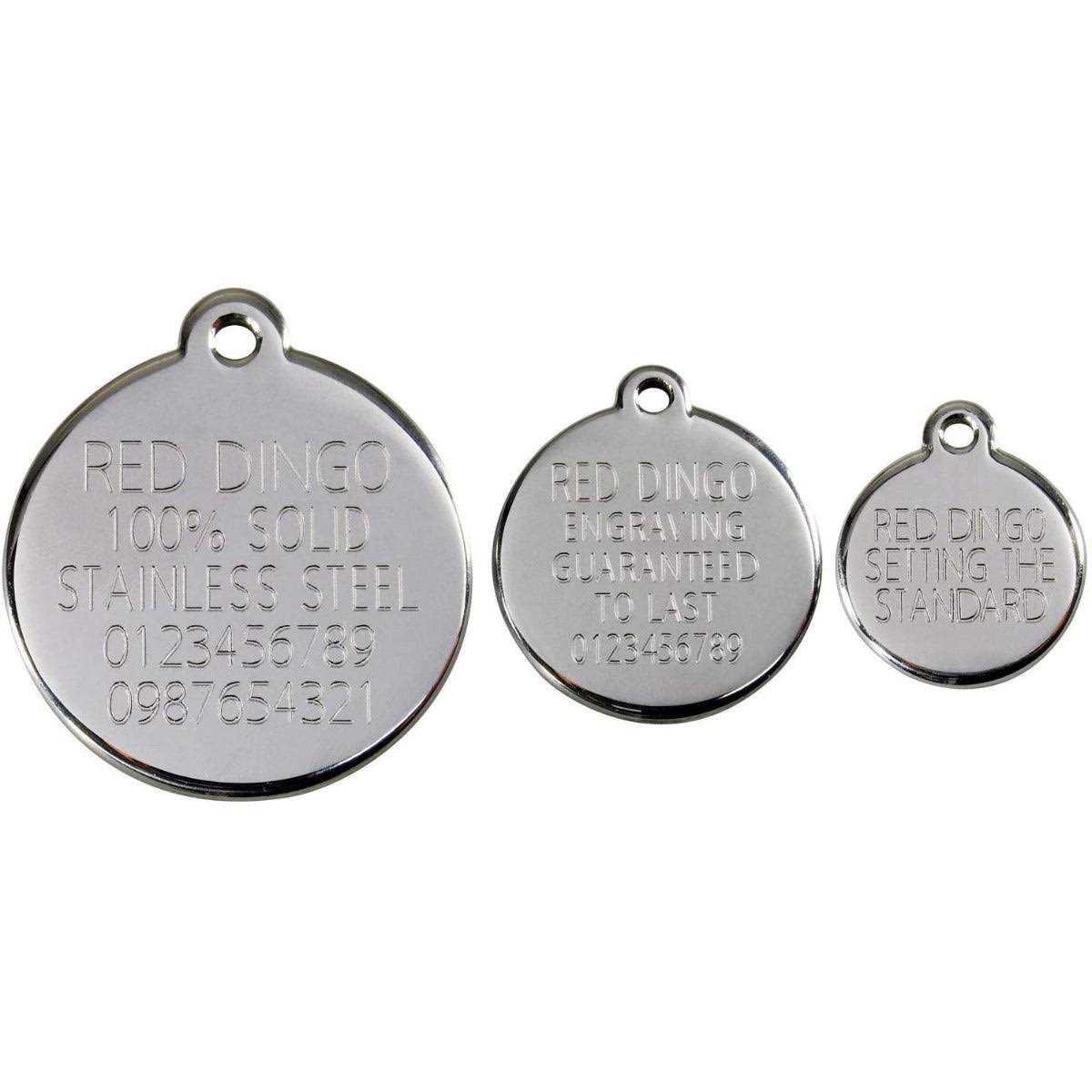 Enamel Pet ID Tag Skull & Cross Bone W88497