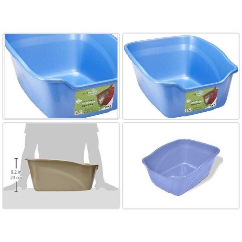 Cat Litter Pan High Sides B875062
