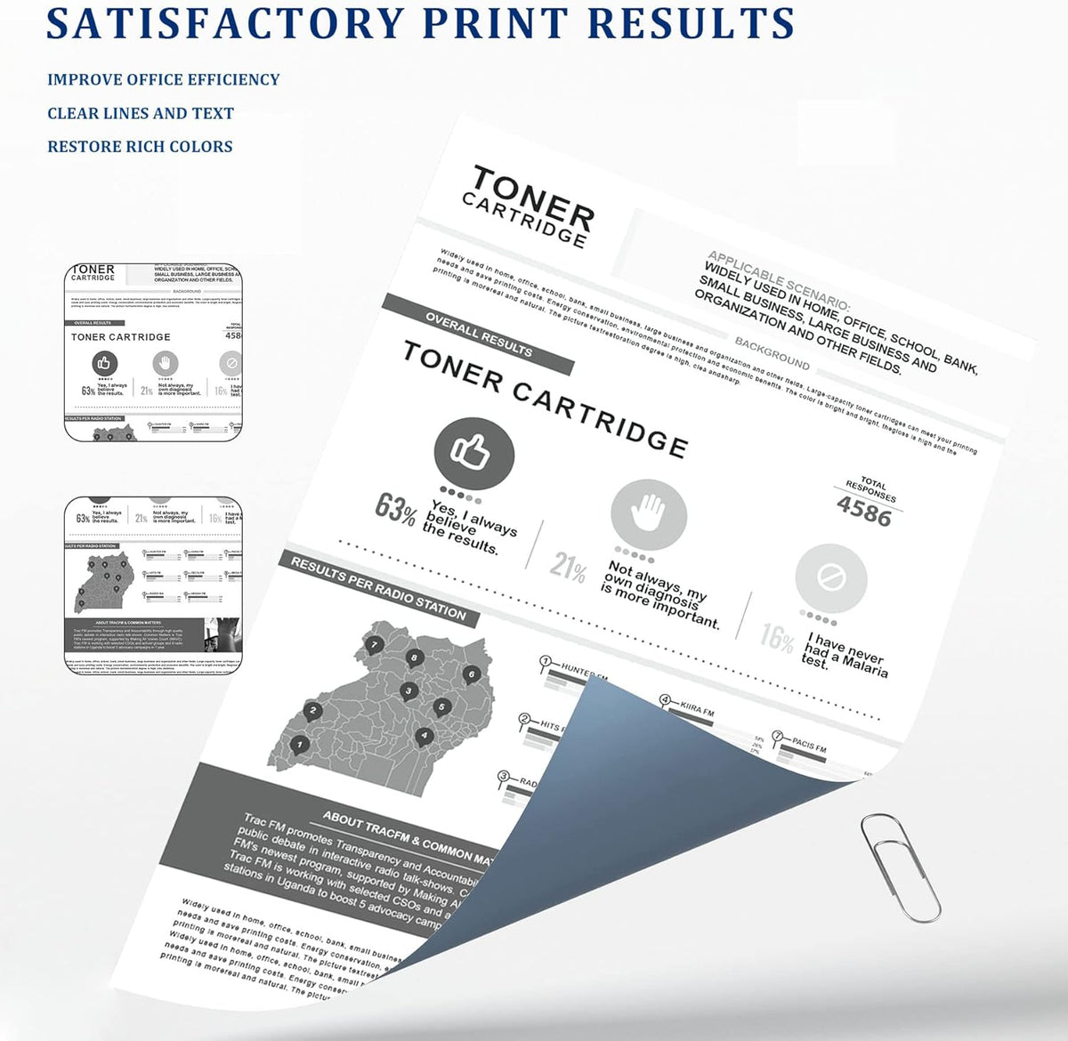 Remanufactured Black Toner Cartridge W891882