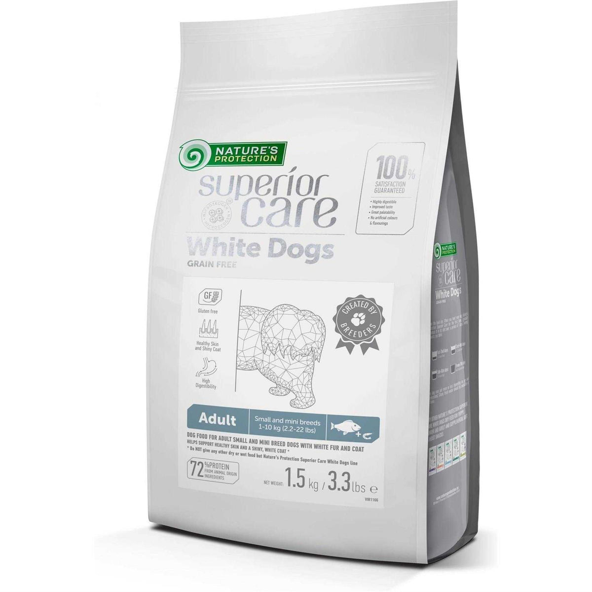 Grain-Free White Fish Small Breed Dog Dry Food Y379