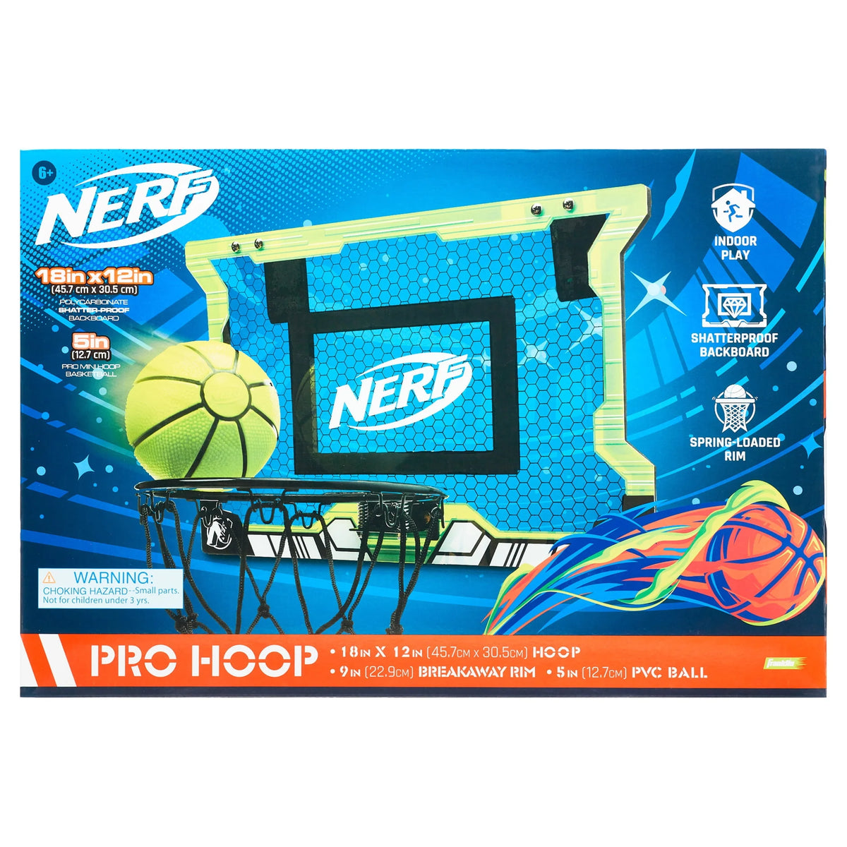 Over the Door Basketball Hoop with Mini Ball L2534