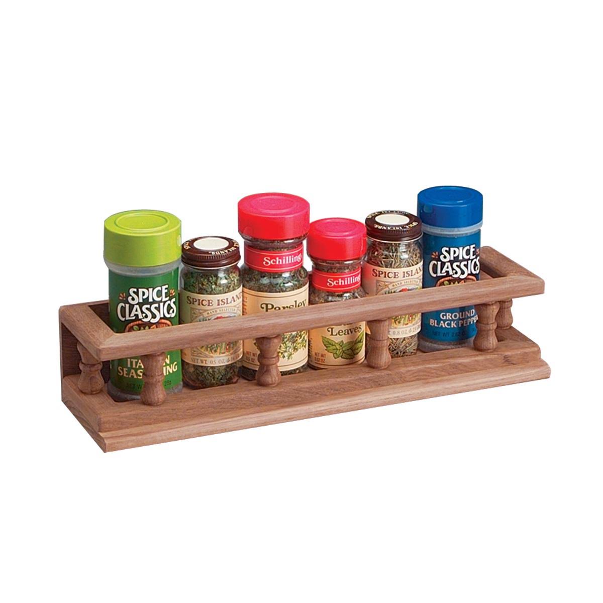 Teak Spice Rack Y117596