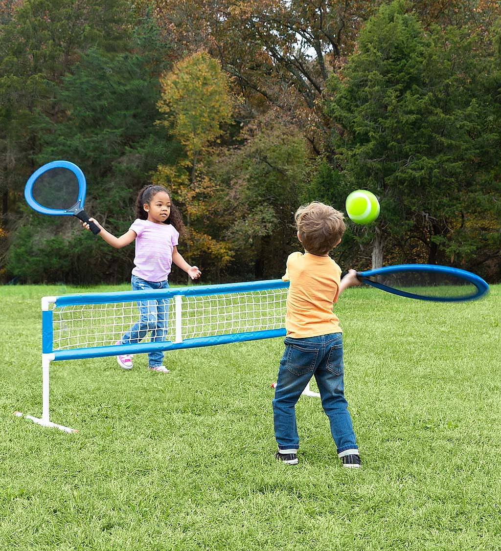 3-in-1 Oversized Tennis Badminton and Volleyball Outdoor Game Set F897179