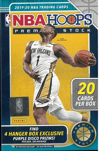 2019-20 NBA Basketball Trading Cards Hanger Box 20 Cards H61161
