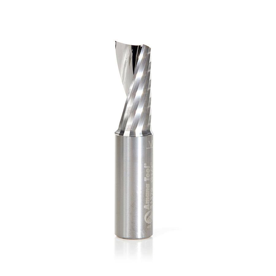 Solid Carbide CNC Spiral Single Flute Aluminum Cutting Up-Cut Router Bit T118131