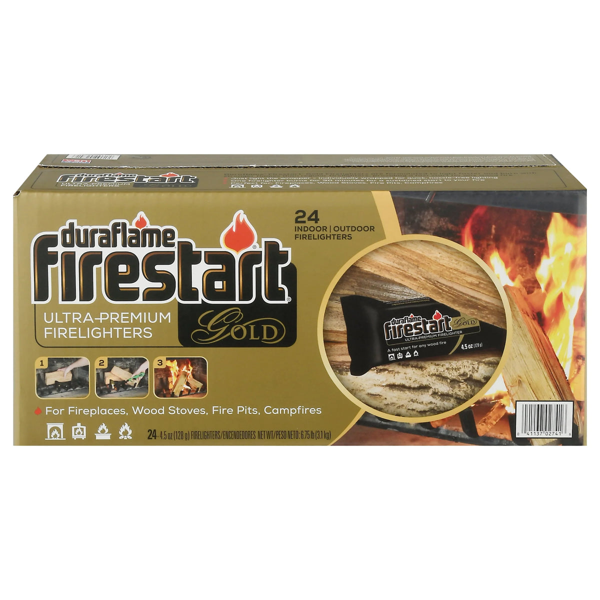 4.5 oz Fire Starters 24-Pk M280913