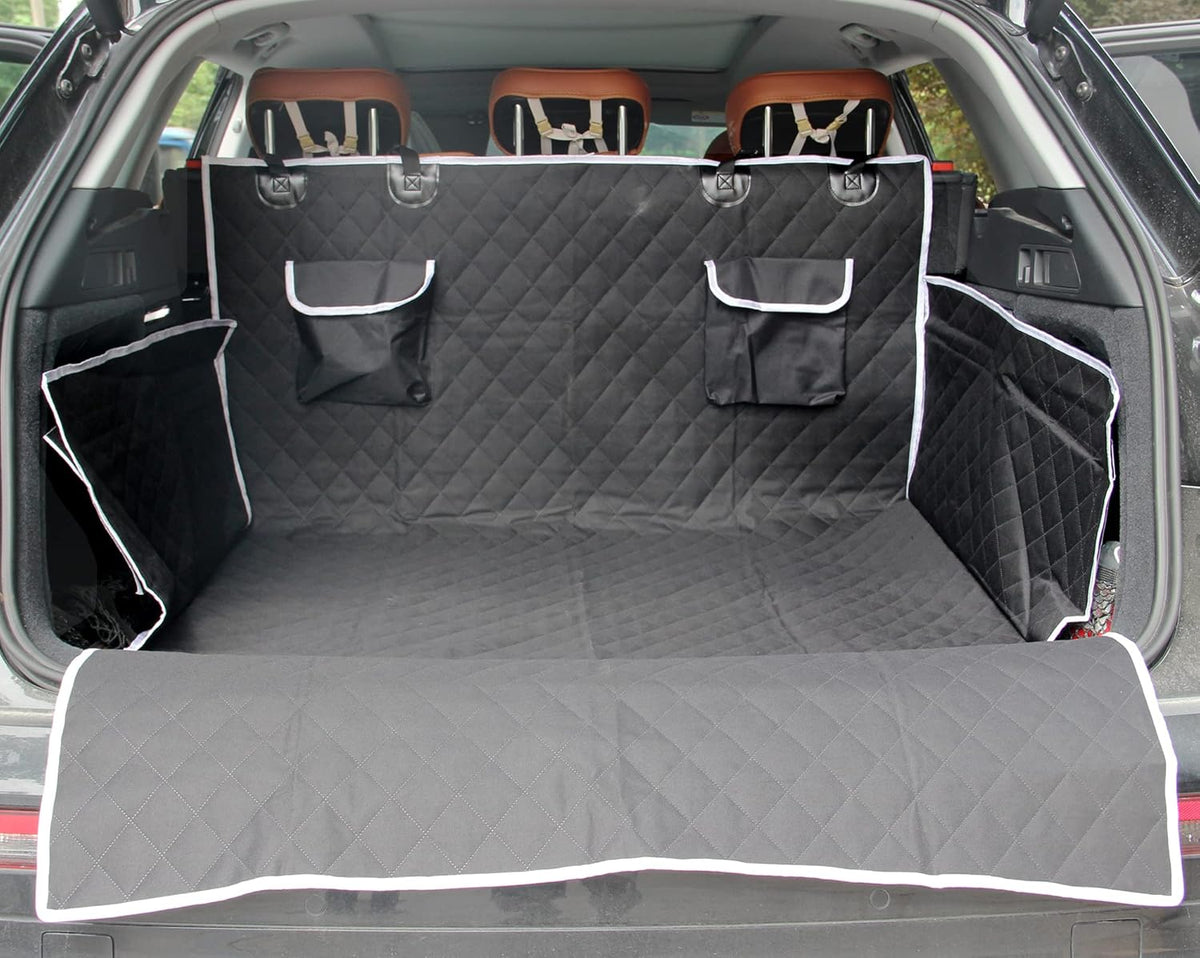 Waterproof Non-Slip Dog Car Seat Cover with Side Flap A8309