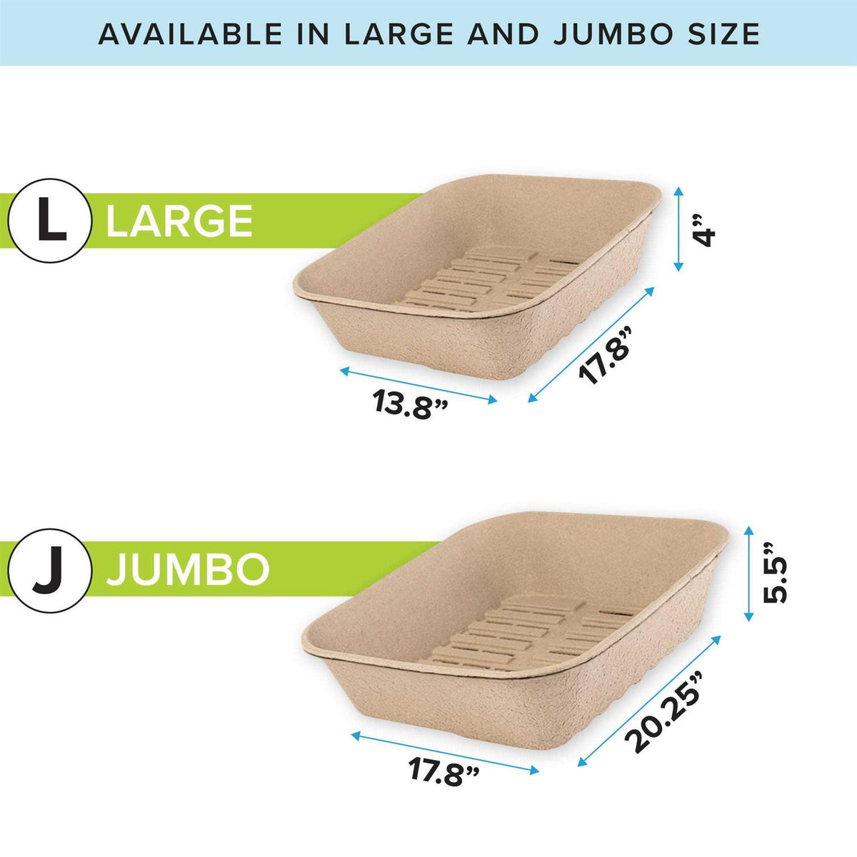 Eco-Friendly Disposable Litter Box I1839