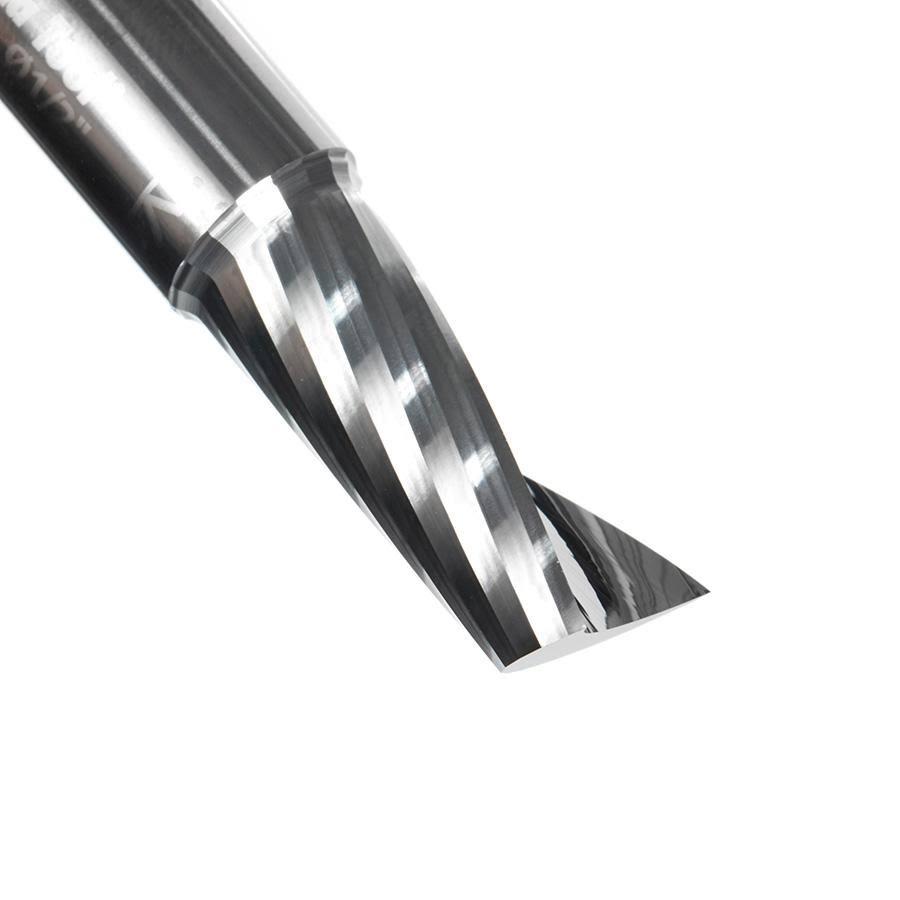Solid Carbide CNC Spiral Single Flute Aluminum Cutting Up-Cut Router Bit T118131