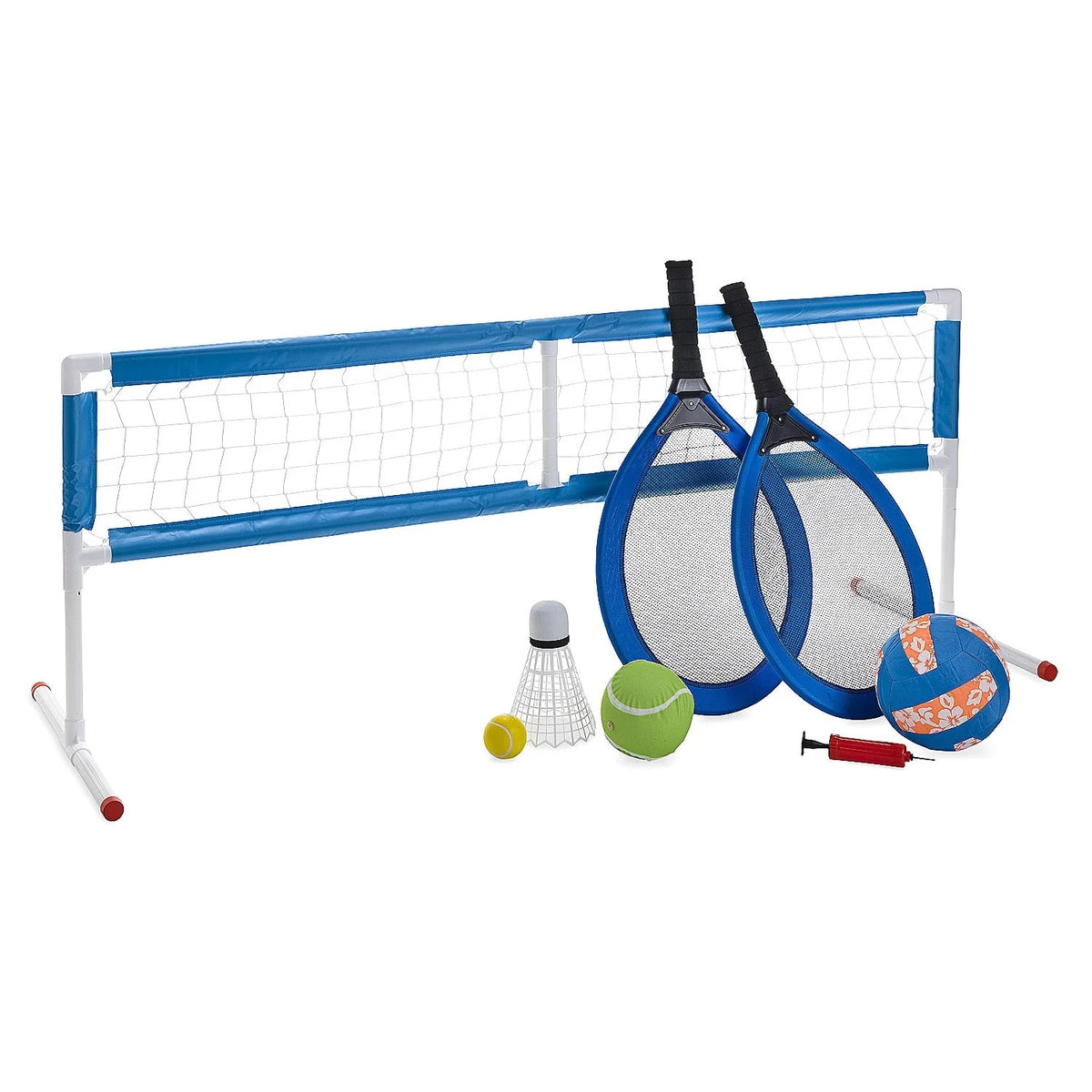 3-in-1 Oversized Tennis Badminton and Volleyball Outdoor Game Set F897179