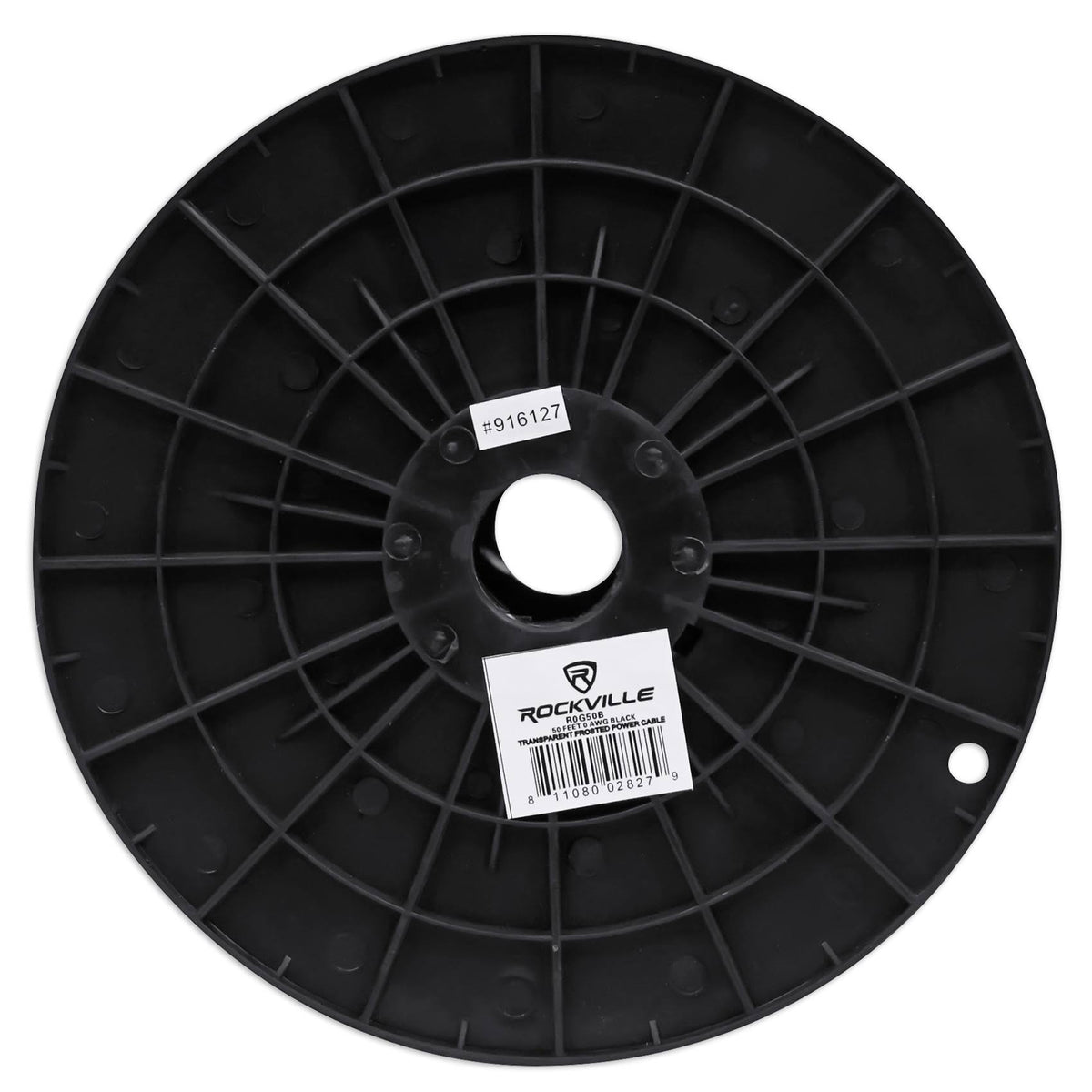 0 Gauge 50-ft. Black Car Amp Power Ground Wire Cable H512691