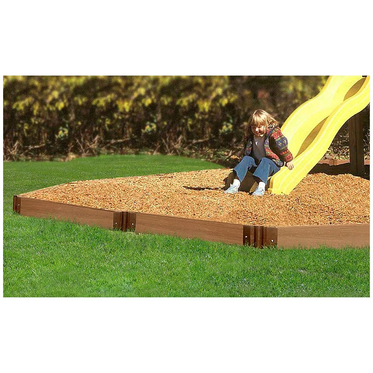 Classic Sienna Straight Landscape Edging Kit Y287720