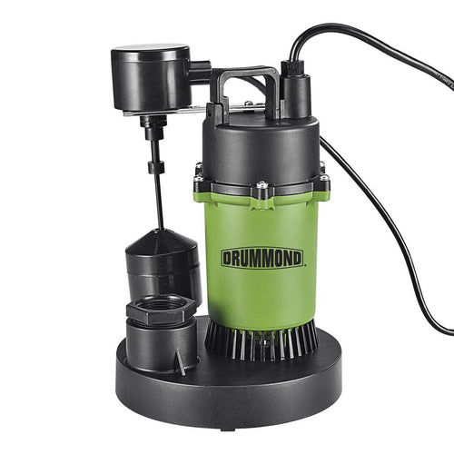 1/2 HP Submersible Sump Pump with Vertical Float X12600