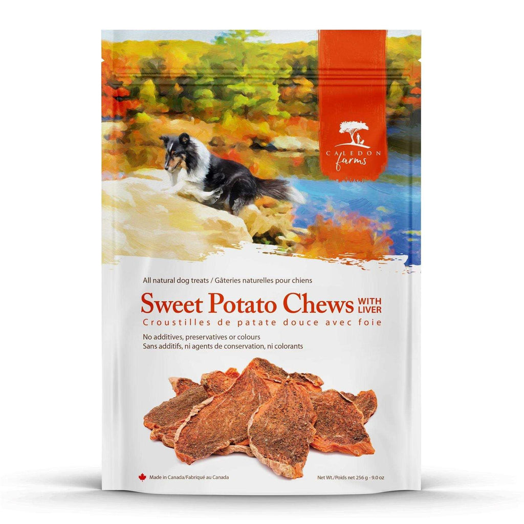 Sweet Potato Chews Dog Treats with Liver Z48514