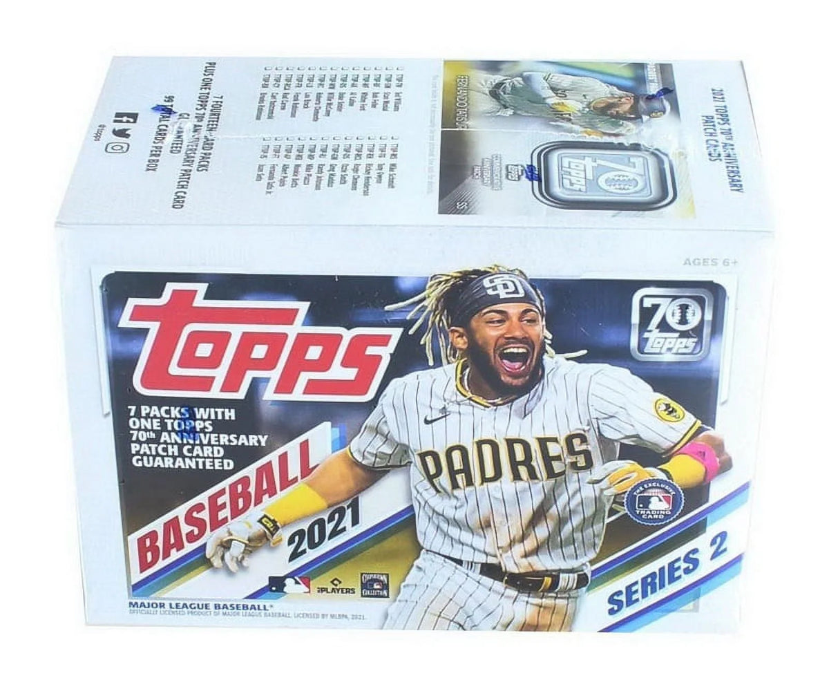 2021 Topps Baseball Series 2 Relic Box 7 Packs I161183
