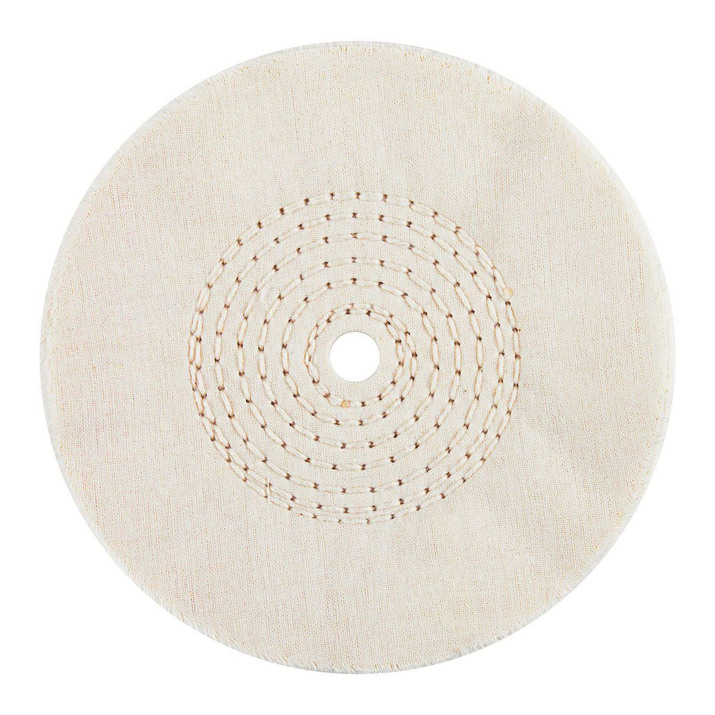 6 in. Cotton Buffing Wheels, 2-Piece L370