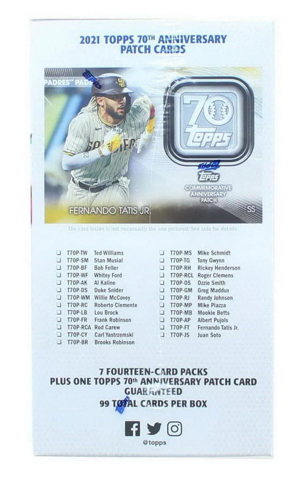 2021 Topps Baseball Series 2 Relic Box 7 Packs I161183