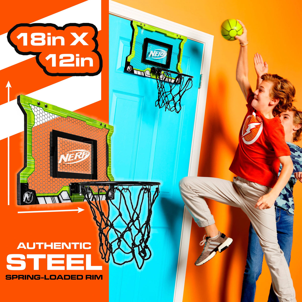Over the Door Basketball Hoop with Mini Ball L2534