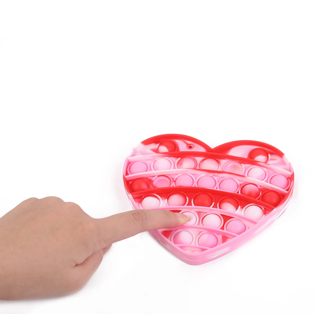 Heart Shaped Plastic Fidget Toy X915