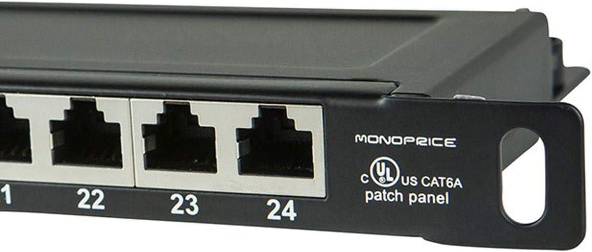 24 Ports 19 Inch Cat6A Patch Panel I7331