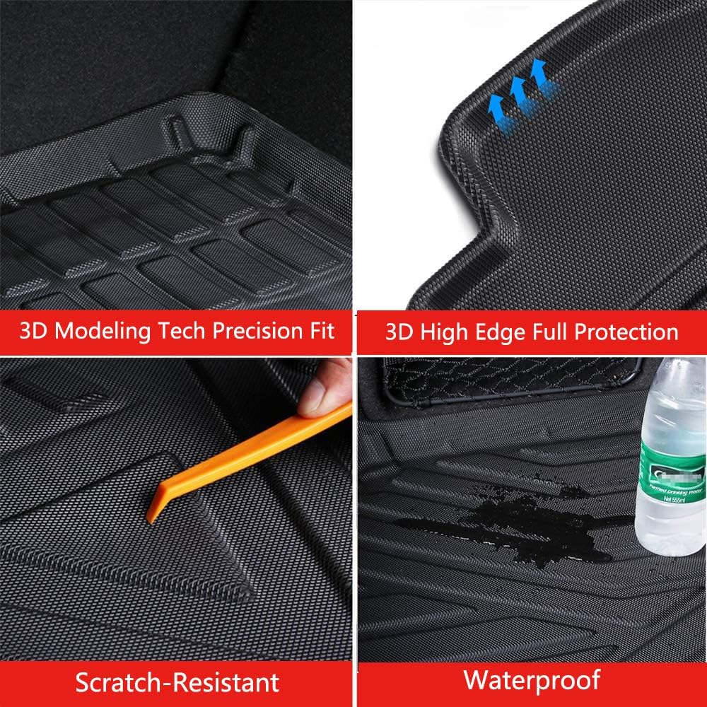 All-Weather Black TPO Cargo Liners K865