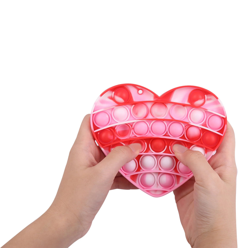 Heart Shaped Plastic Fidget Toy X915