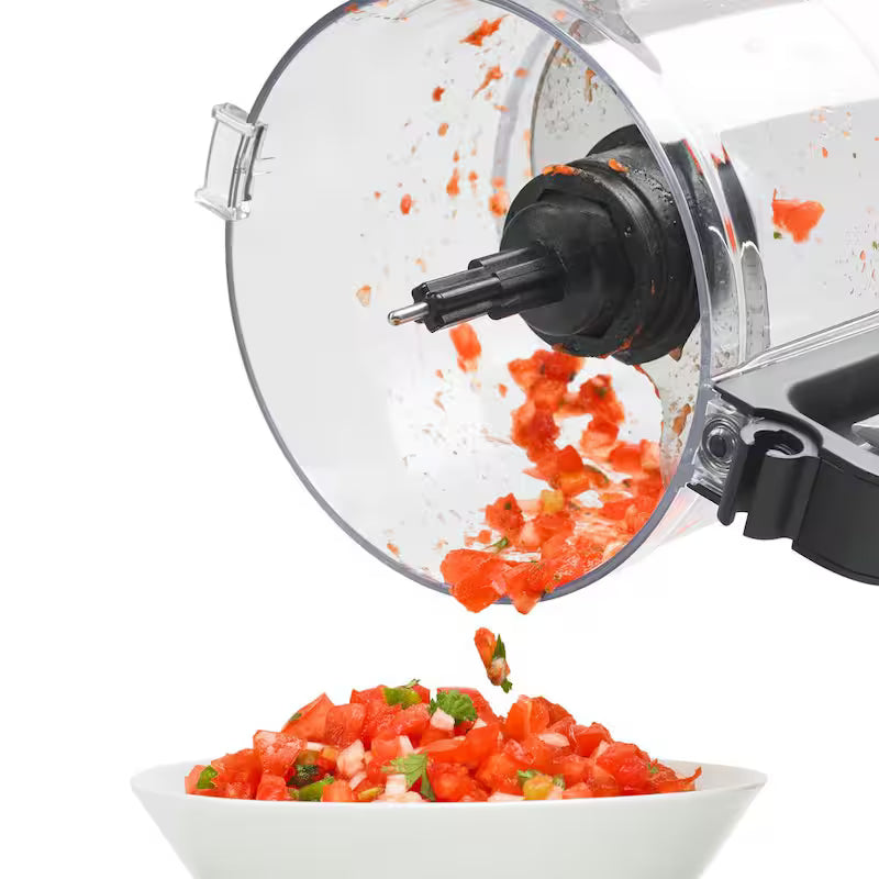 3-Speed Contour Silver Food Processor with Locking Lid F10763
