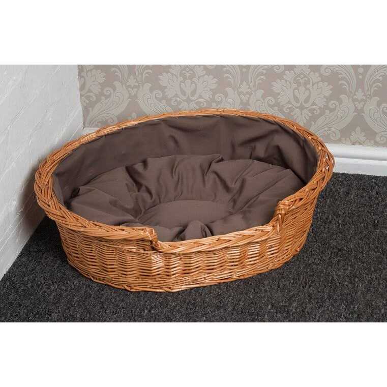Wicker Dog Bed Basket O454665