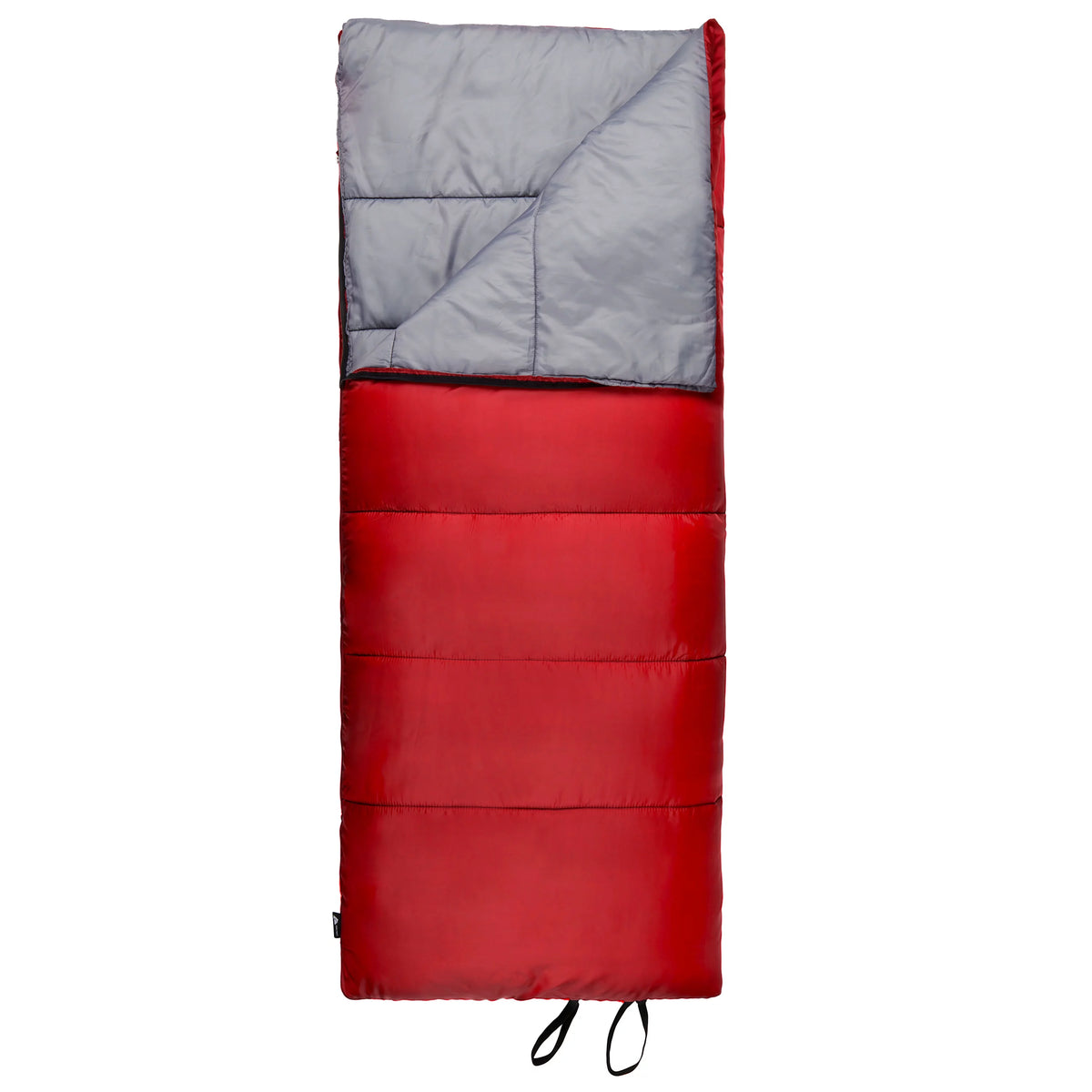 50-Degree Warm Weather Rectangular Sleeping Bag, Red, 33x75 Y7907
