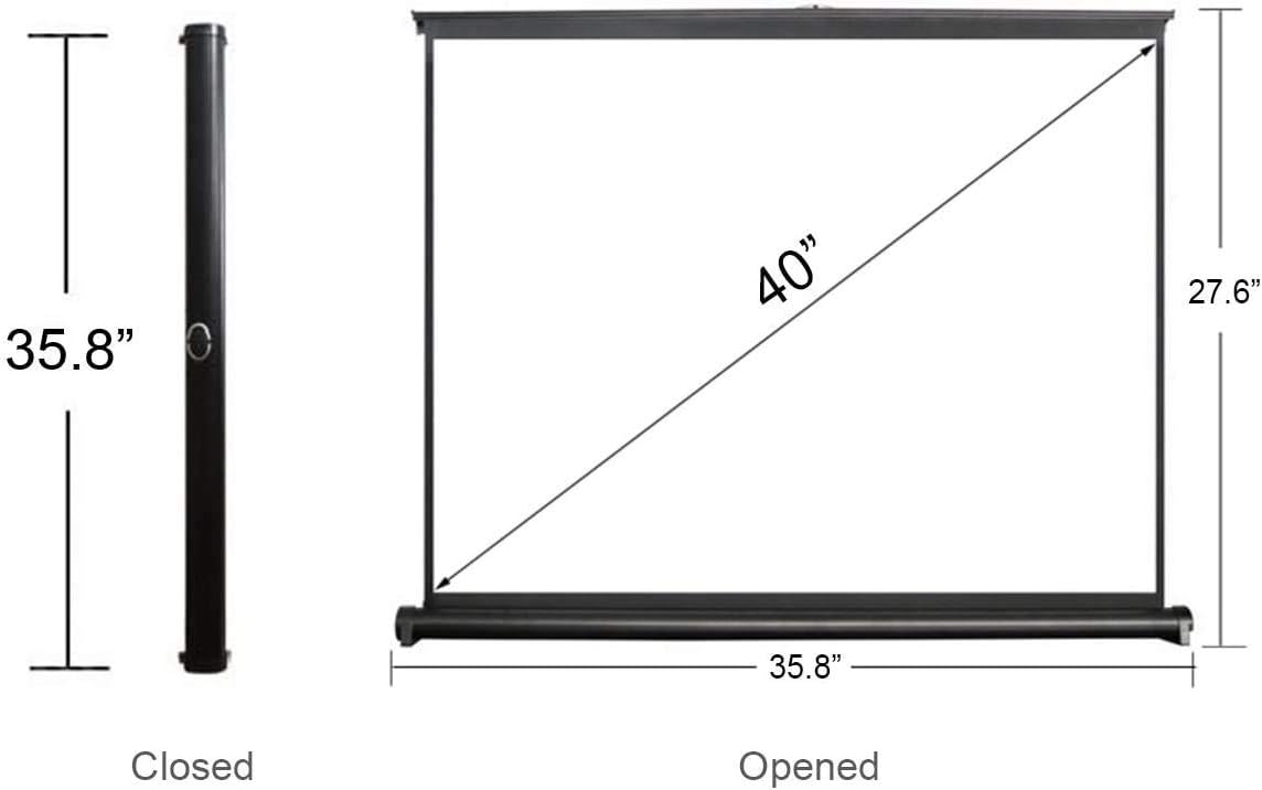 50 Portable Projection Screen 4:3/16:9 P60899