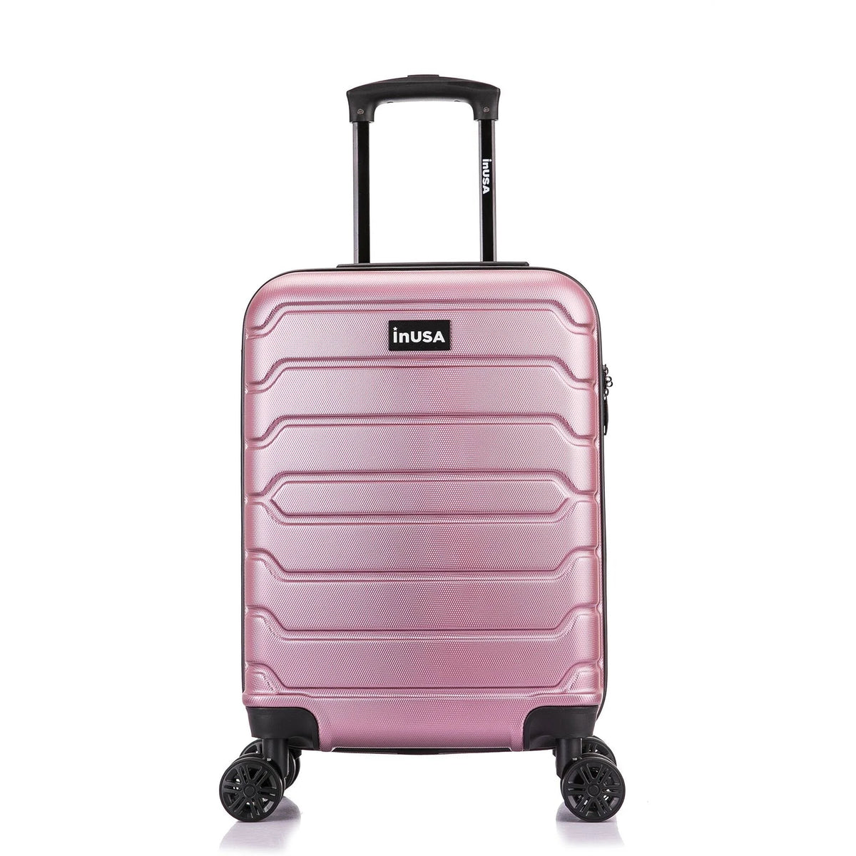 Rose Gold Lightweight Hardside Spinner Carry on L824