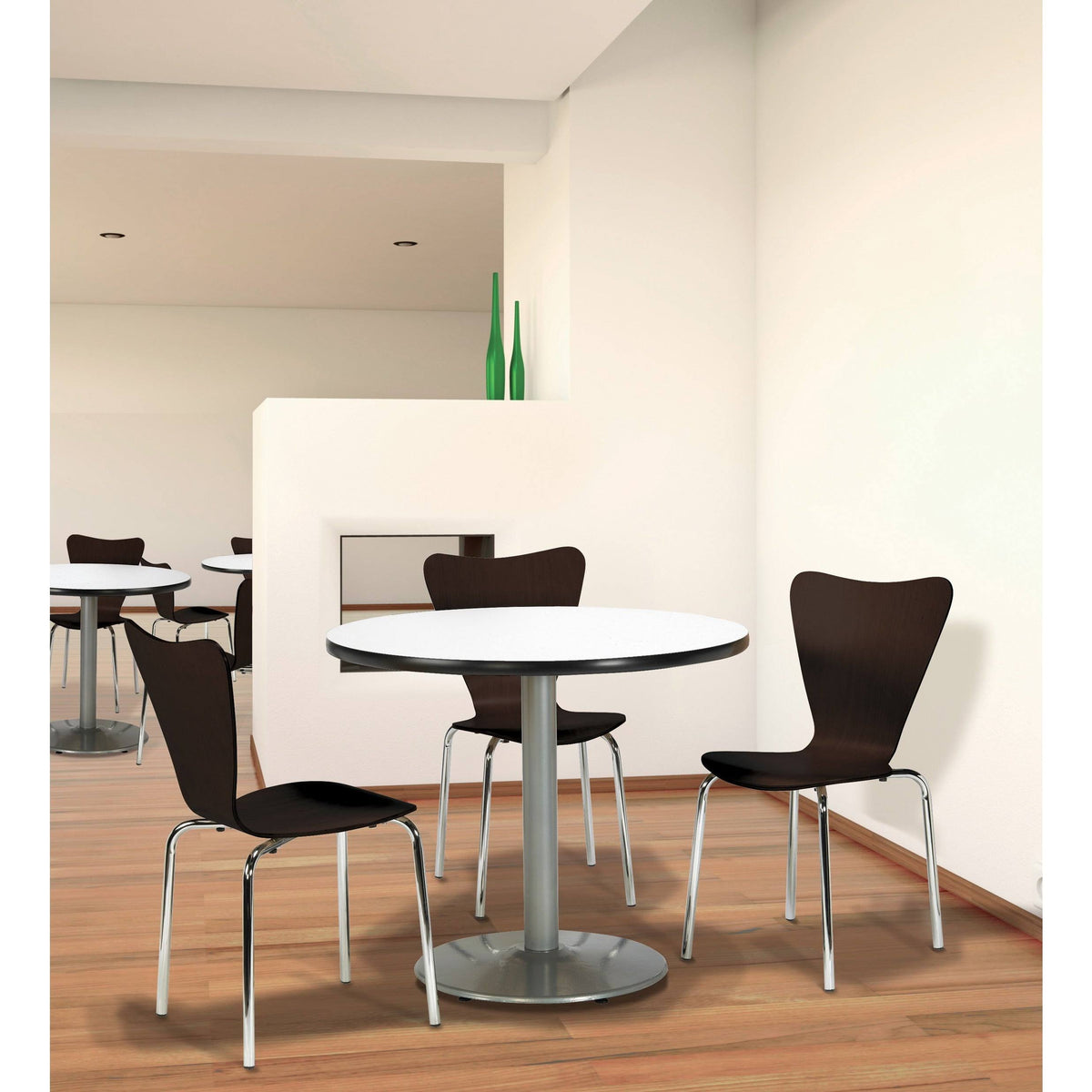 Contemporary Wood Cafe Chair V252227