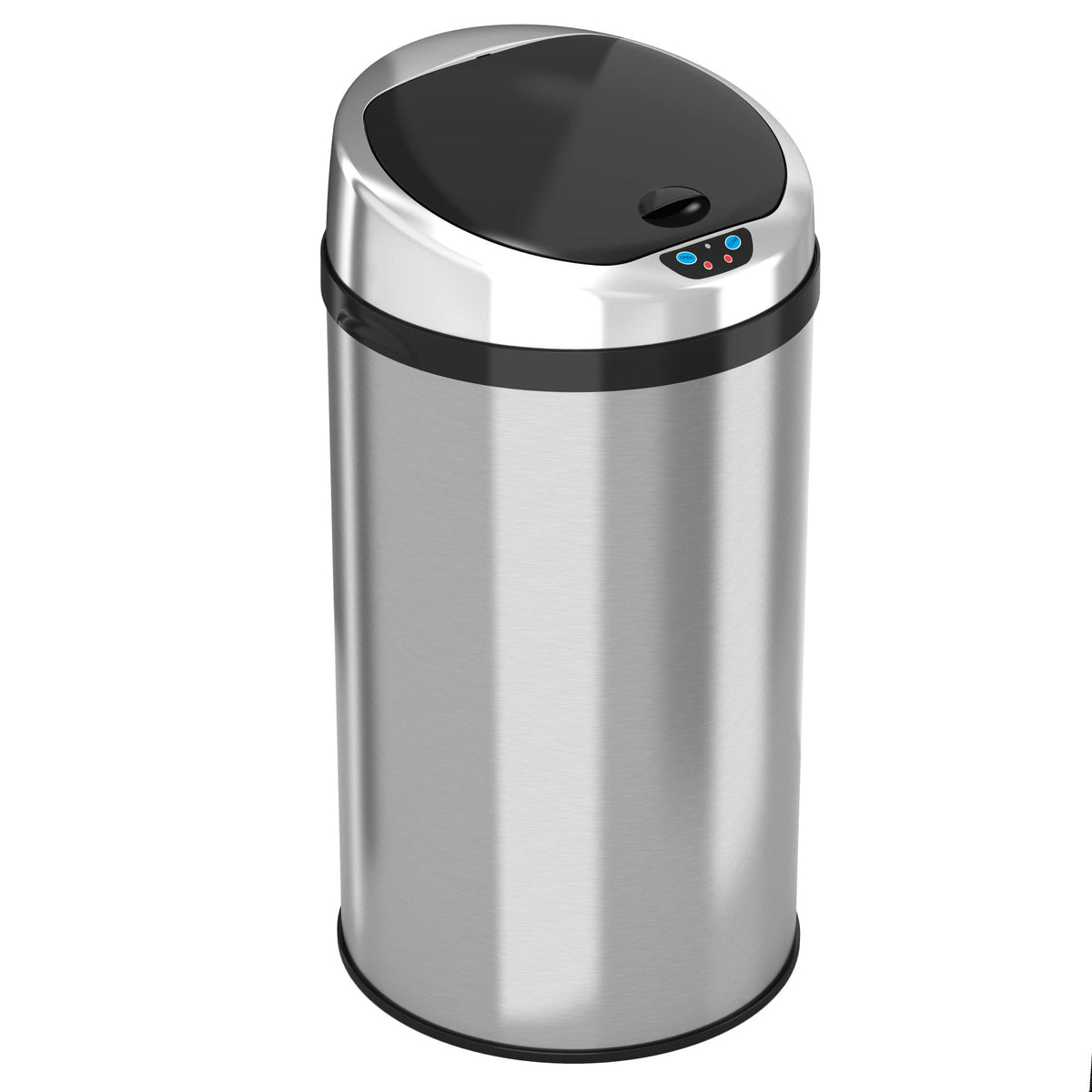8 Gal Touchless Stainless Steel Trash Can P649481