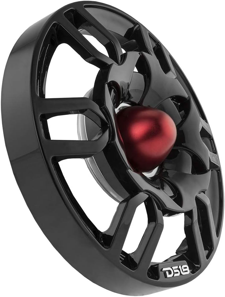 Black Car Audio Speaker Grill Cover with Bullet Tweeter W9414