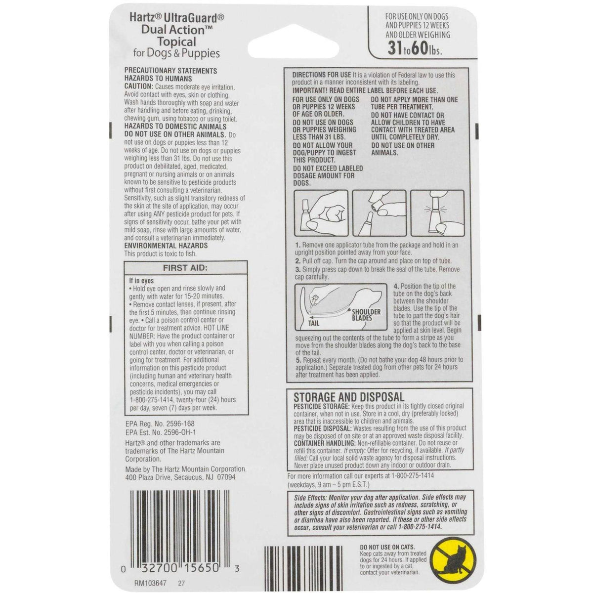 Flea and Tick Prevention for Medium Dogs X37112
