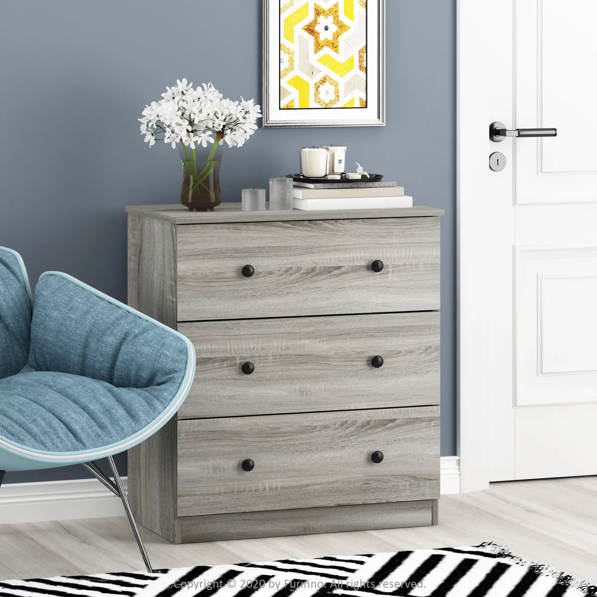 3-Drawer Dresser O238363