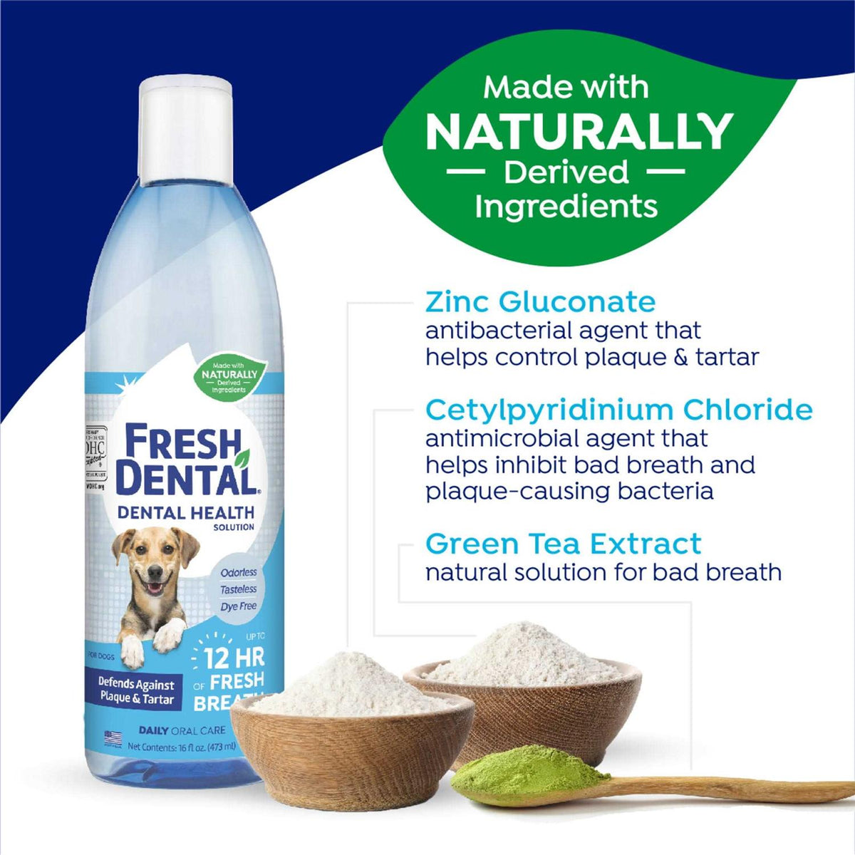 Dog Breath Freshener Water Additive A984
