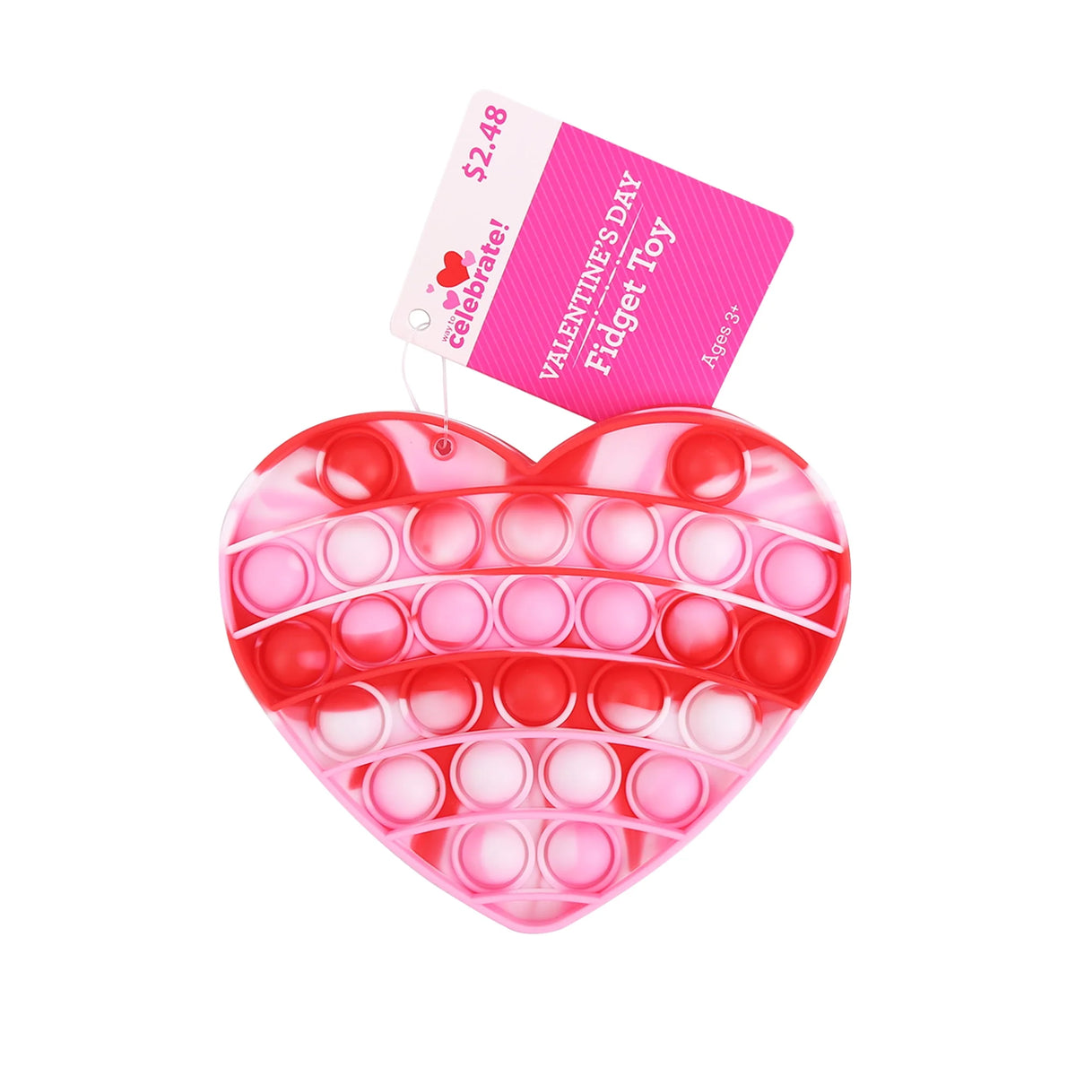 Heart Shaped Plastic Fidget Toy X915
