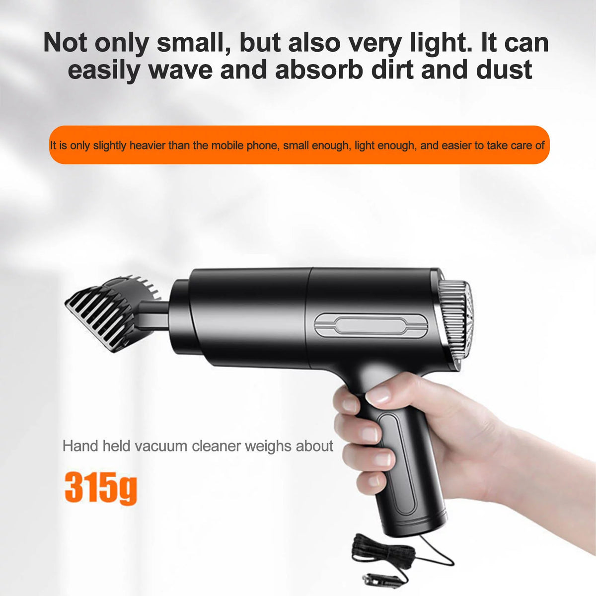 Corded Portable Handheld Wet And Dry Vacuum Cleaner U76267