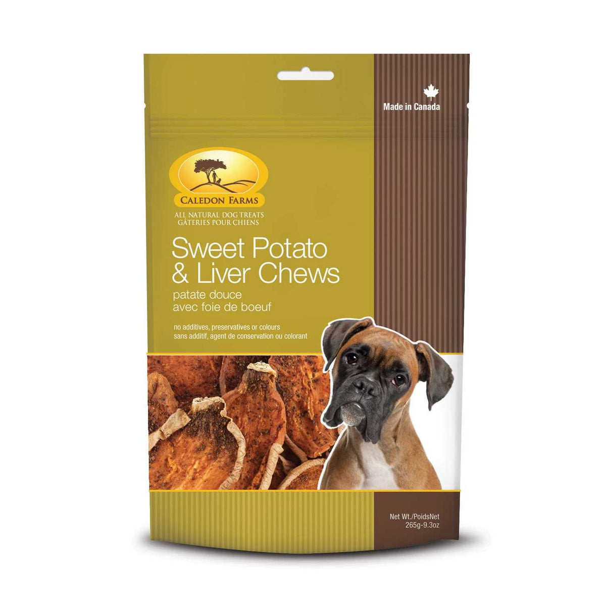 Sweet Potato Chews Dog Treats with Liver Z48514