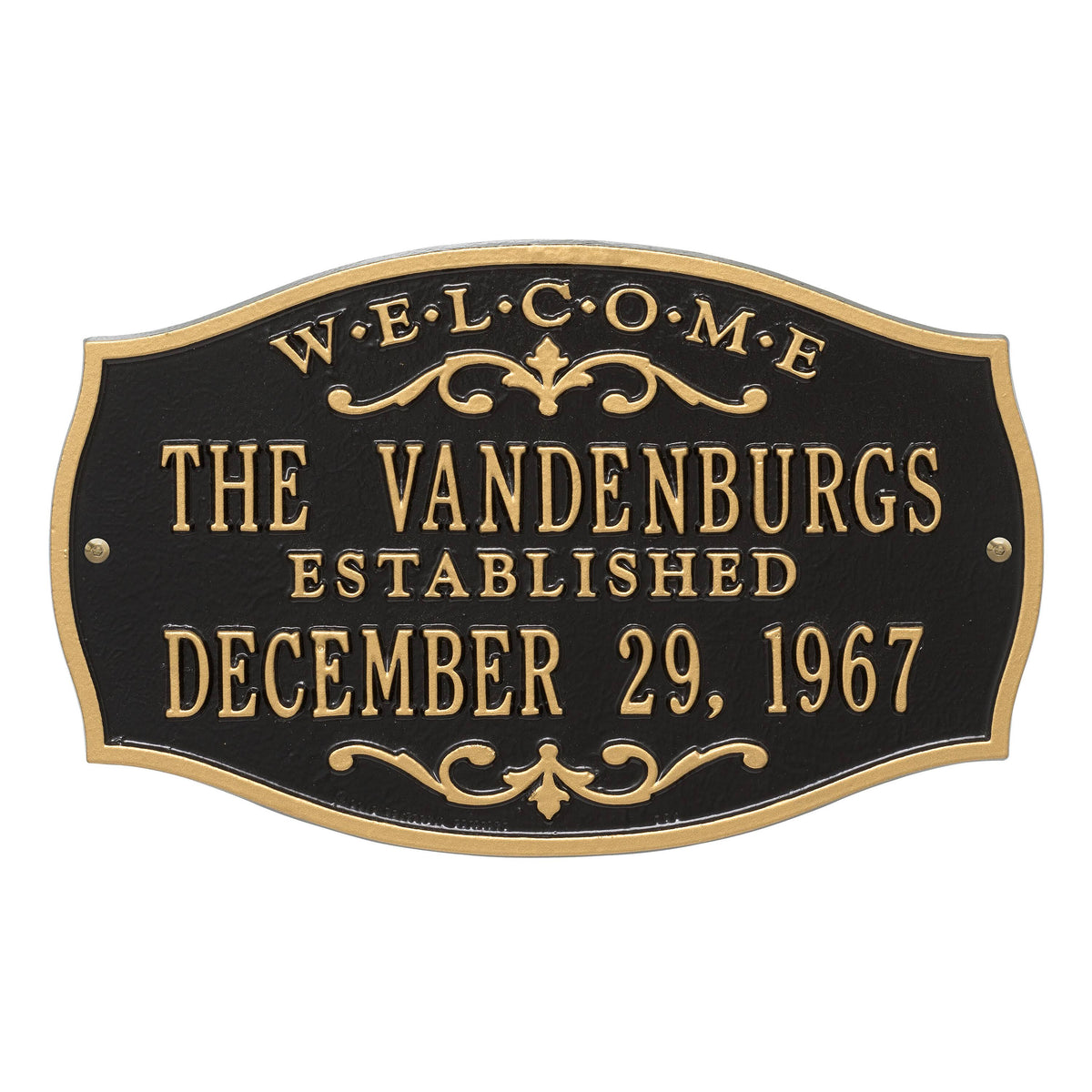 Personalized Plaque I841
