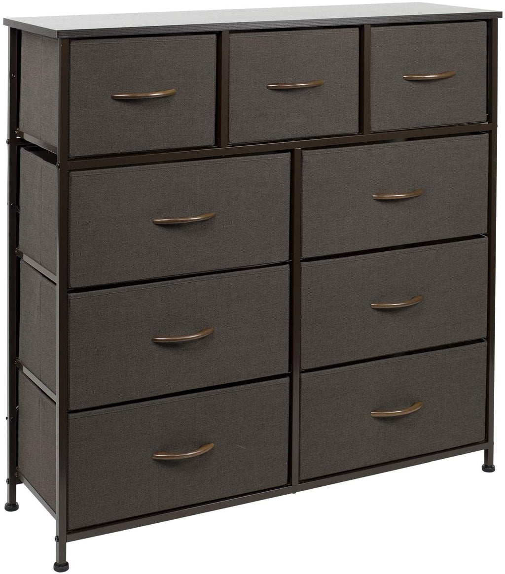 Brown 9 Drawer Dresser Y623065