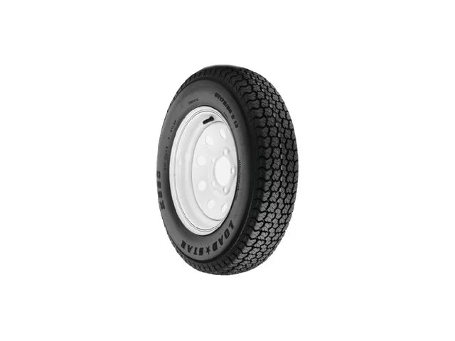 Bias Tire and Wheel Rim Assembly 480-12 4 Hole 6 Ply White Q94299