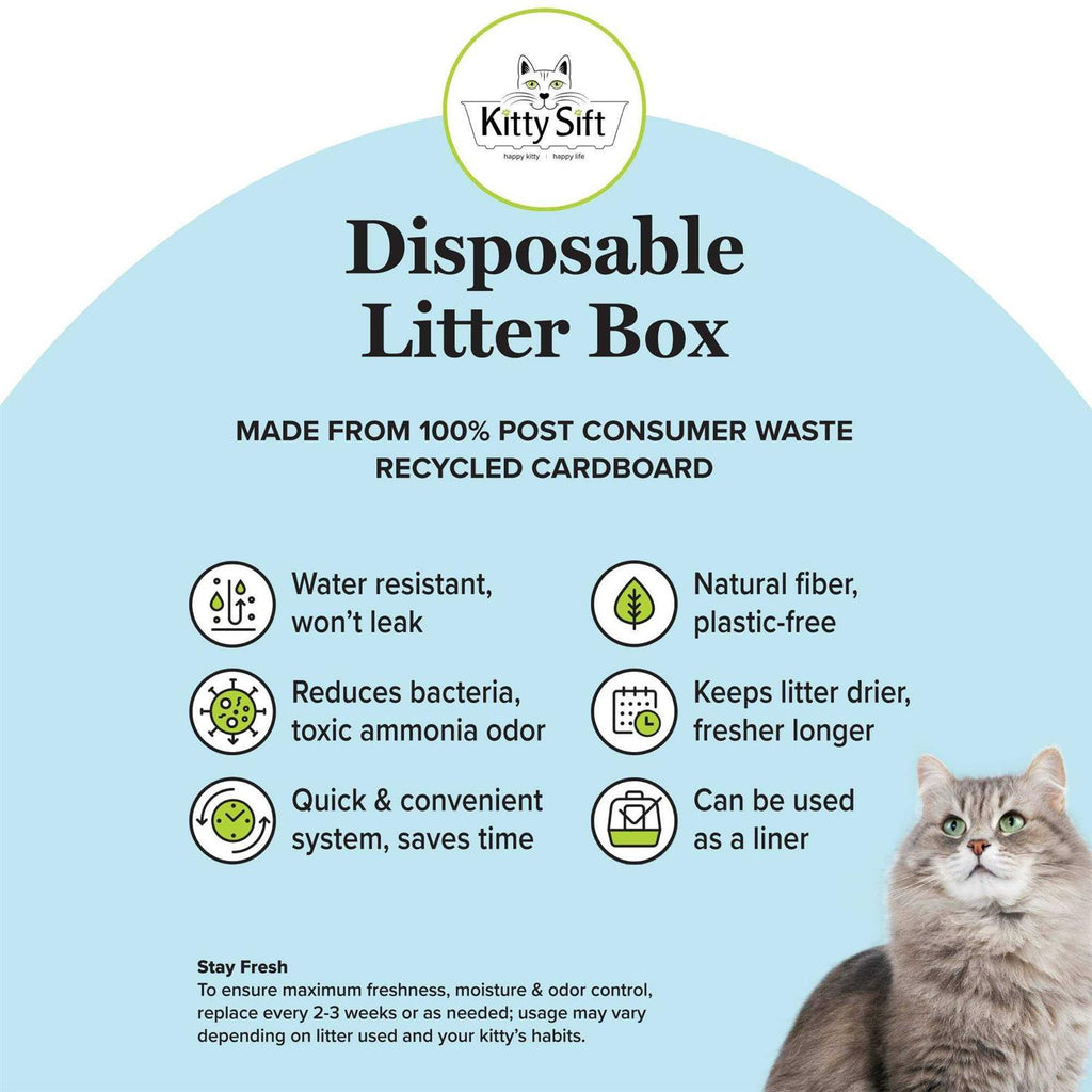 Eco-Friendly Disposable Litter Box I1839