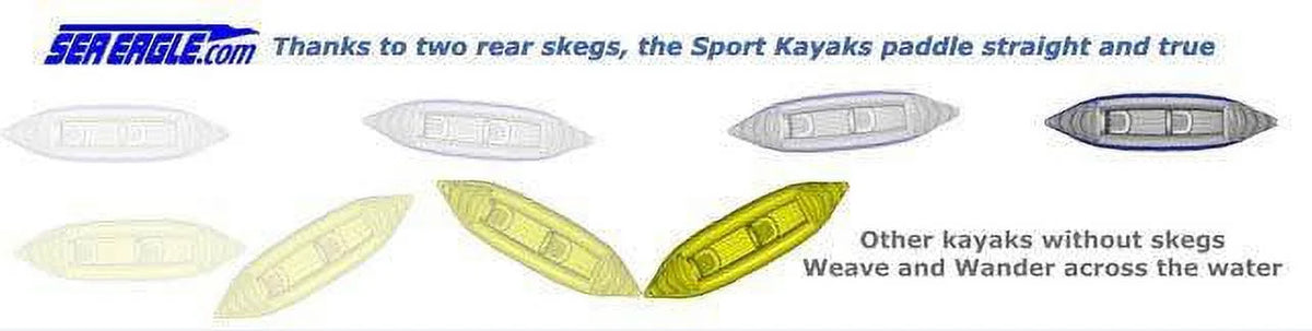 2 Person Inflatable Sport Kayak & Paddles R279