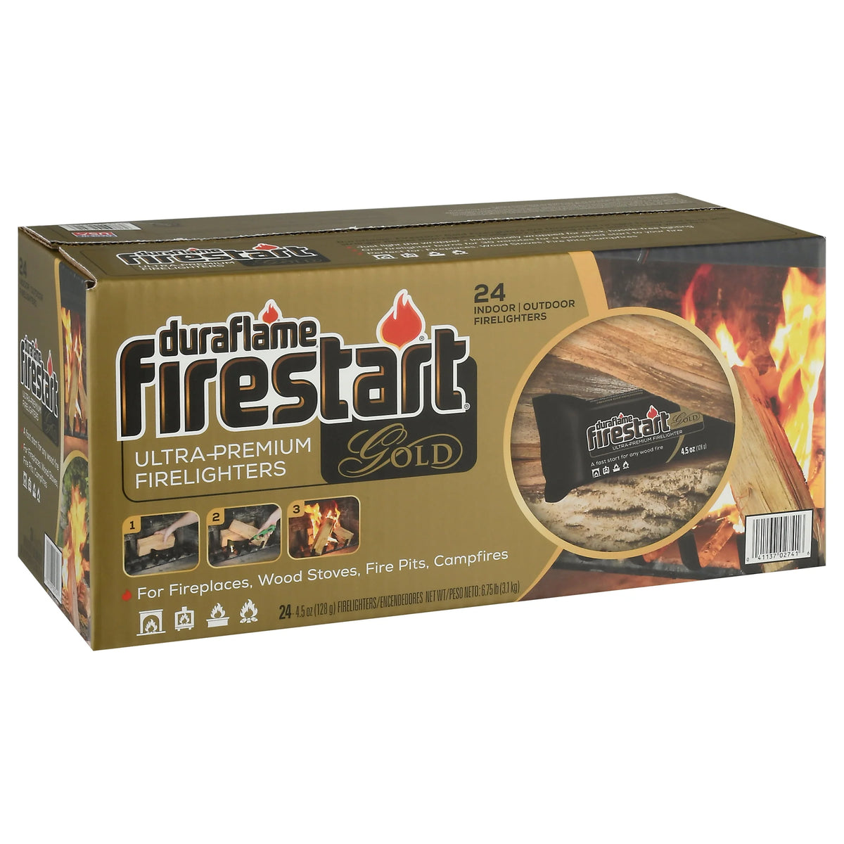4.5 oz Fire Starters 24-Pk M280913
