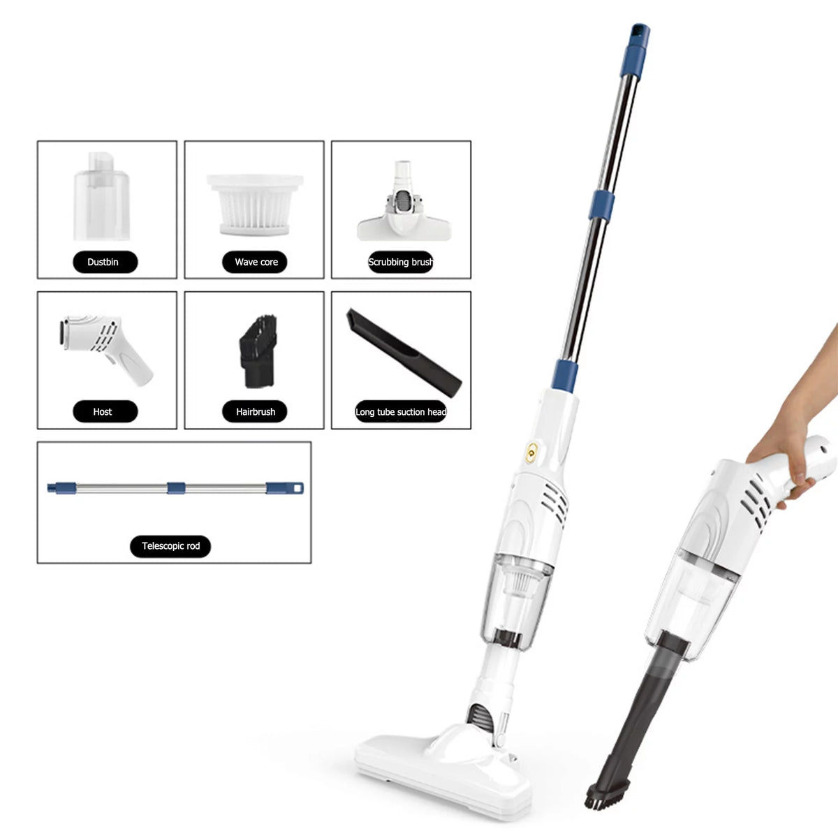 Cordless Stick Vacuum with 30 Mins Runtime R3153