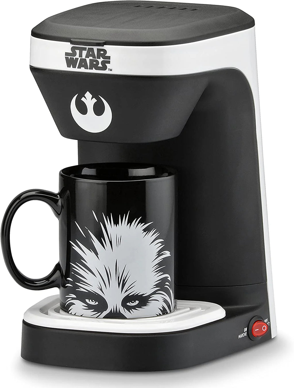 Black Single Serve 1-Cup Coffee Maker with Mug C85658