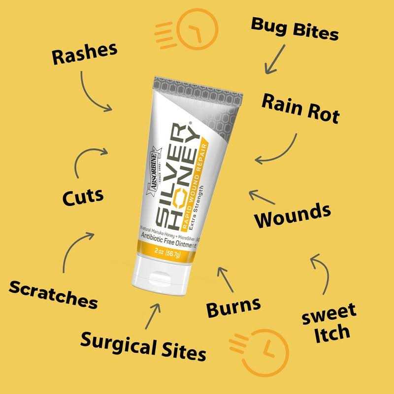 Silver Honey Wound Repair Ointment S76017